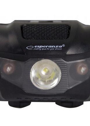 Фонарь налобный esperanza antlia eot036 head lamp led 100м