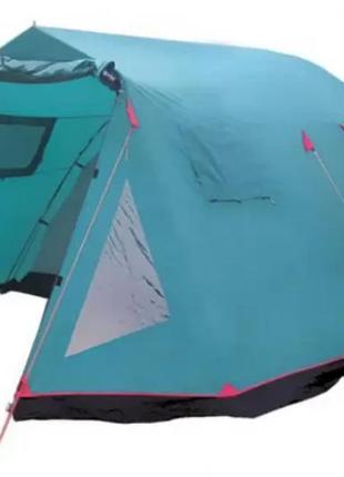 Палатка пятиместная кемпинговая двухслойная tramp baltic wave 5 trt-079 310х470см