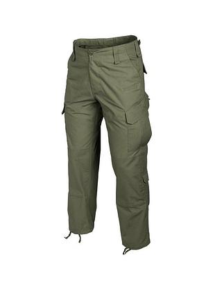 Мужские брюки helikon cpu polycotton rip-stop - olive green