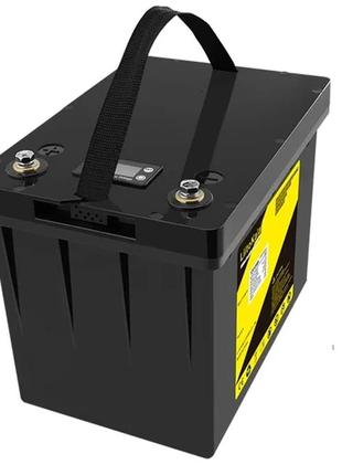 Акумулятор lifepo4 liitokala 12v 100ah з дисплеєм і bms smart платою