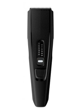 Машинка для стрижки philips з технологією durapower 13 налаштувань / роботи від мережі чорний (hc3510/15)