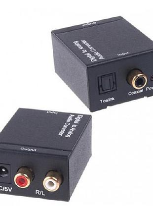 Конвертер цап toslink, coaxial - rca цифра-аналог