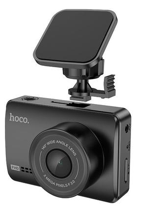 Відеореєстратор hoco driving recorder with display dv3 dual-channel 2.45" 1080p 30к/с