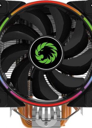 Кулер для процессора intel/amd tdp 187w gamemax gamma 500 rainbow с подсветкой 120 мм
