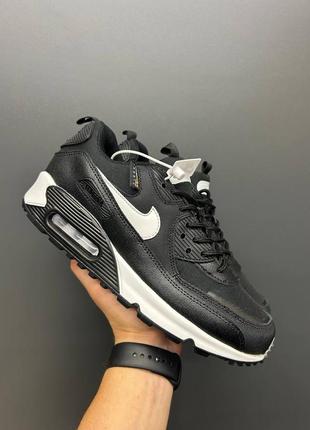 Чоловічі кросівки nike air max 90 surplus cordura black white