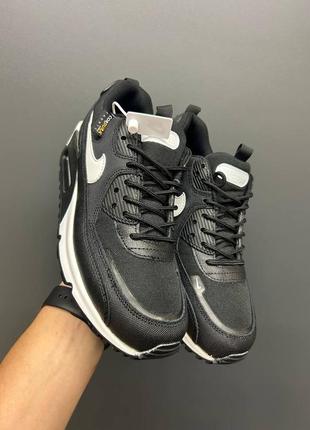 Чоловічі кросівки nike air max 90 surplus cordura black white