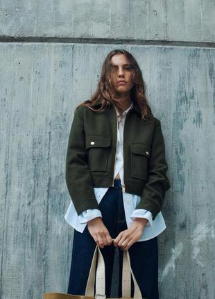 Куртка бомбер zara