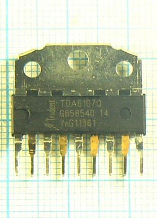 Лот 1 × 120.00 ₴ = 120 ₴ tda6107q sip9 tda6107jf 250v 5.5mhz відеопідсилювач tv tda6107 tda6107j
