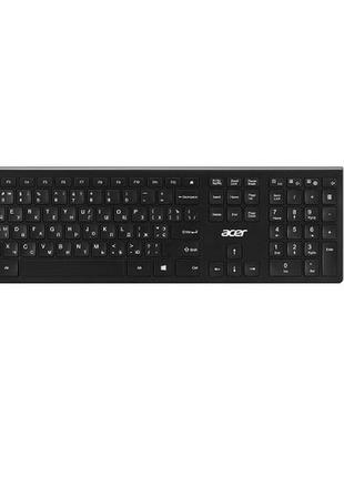 Комплект клавиатуры и мыши acer zl.kbdee.00z okr030 wl usb2.0 черный
