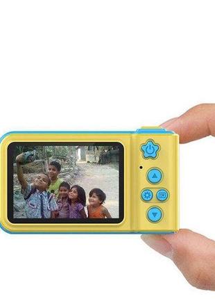 Фотоаппарат детский photo camera kids v7 5369, голубой4 фото