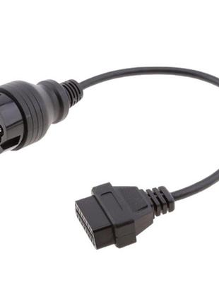 Переходник с obd2 16pin мама на porsche 19pin папа