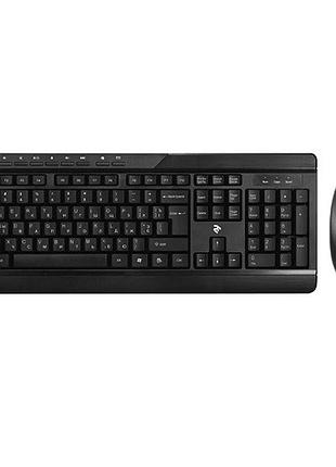 Комплект клавиатура и мышь 2e 2e-mk410mwb беспроводной usb2.0 черный