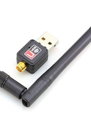 Usb wi-fi сетевой адаптер 150мб 802.11n с антенной