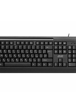 Клавиатура 2e 2e-km1040ub проволочная usb 2.0 полноразмерная black