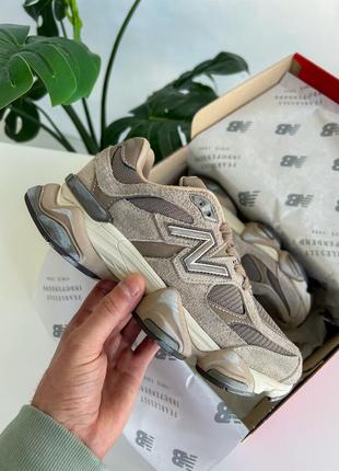 Кроссовки new balance 9060 beige/brown