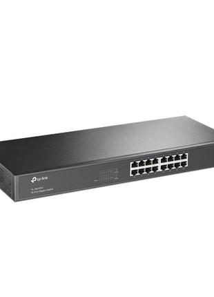Коммутатор tp-link tl-sg1016 гигабитный 16хrj-45