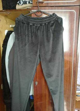 Велюровые штаны