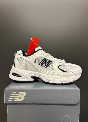 Женские кроссовки new balance 530 silver black