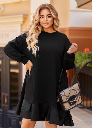 Волшебное женское платье в стиле оверсайз