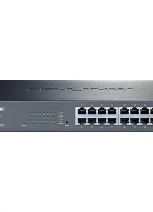 Коммутатор tp-link tl-sg1016de 16х10/100/1000 rj45 управляемый