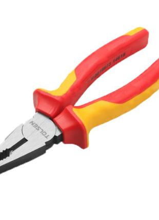 Изолированные пассатижи premium 160 мм tolsen tools v16006