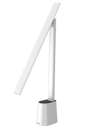 Лампа настольная baseus rechargeable folding reading desk lamp dgzg-0g 2200мач 5вт white