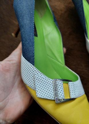Люксові зручні туфлі човники у стилі ретро. італія3 фото