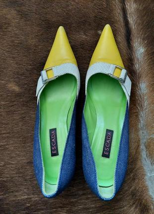 Люксові зручні туфлі човники у стилі ретро. італія2 фото