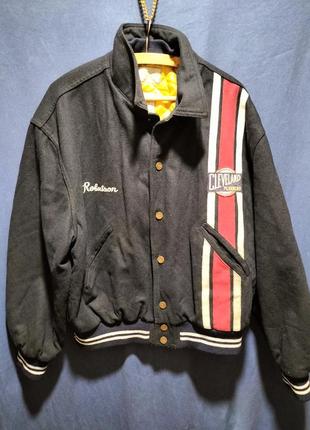 Куртка бомбер varsity american vintage