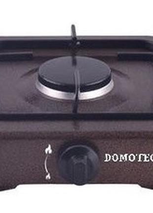 Настольный газовый таганок плита domotec ms 6601 на 1 конфорку