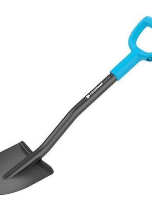 Лопата штыковая укороченная cellfast ideal line для садовых работ 80см 1.25кг (40-205)