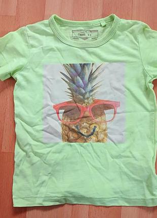 Футболка ананас next 1,5-2 86/92