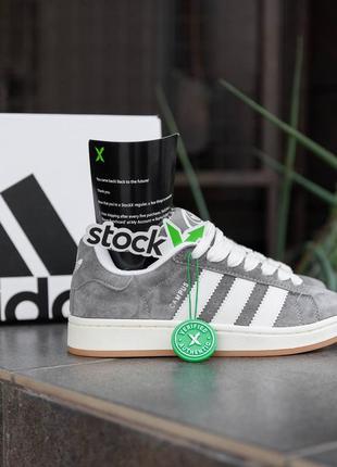 Кросівки adidas campus grey white9 фото