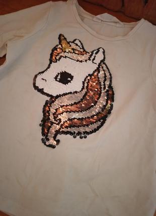 Легкая кофточка единорог 🦄 перевертиш