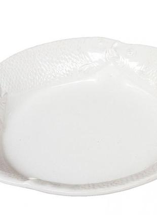 Блюдо фарфор stenson mc4880-10 "pimples" 10"(25см)