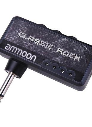 Підсилювач для гітари, преамп портативний з акб, ammoon classic rock