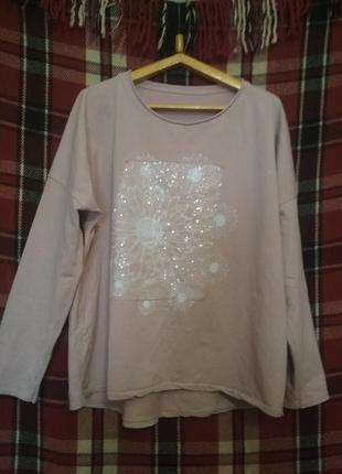 Свитшот италия  оверсайз