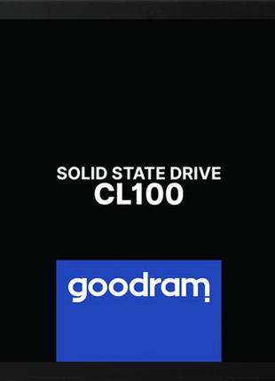 Накопичувач ssd 2.5" goodram ssdpr-cl100-240-g3 sataiii/240гб/3d nand