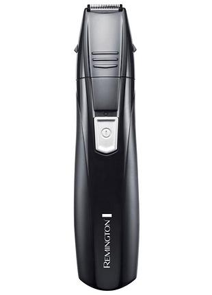 Триммер для бороды remington pilot all in one kit 4 насадки / работа от батареек черный (pg180)