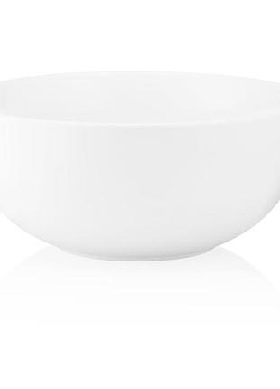 Салатник ardesto imola d20 см из фарфора белый (ar3517i)