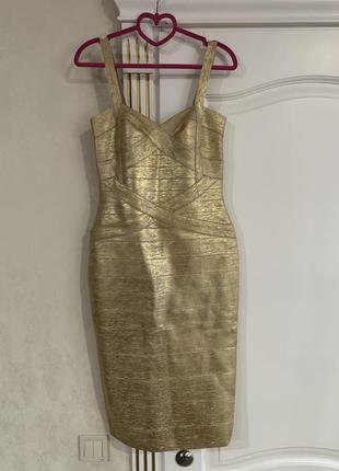 Платье бандажное вечернее