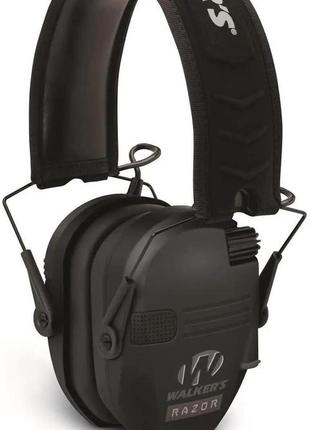 Навушники тактичні активні шумозаглушувальні walker's razor slim gwp-rsem black