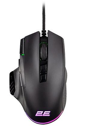 Миша ігрова 2e 2e-mg330ub gaming mg330 rgb usb2.0 дротова black