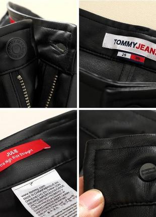 Шкіряні штани Borsetta tommy hilfiger9 фото