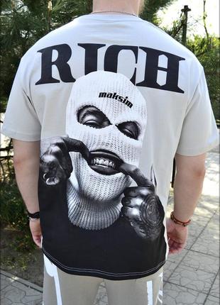Мужская футболка rich gray5 фото
