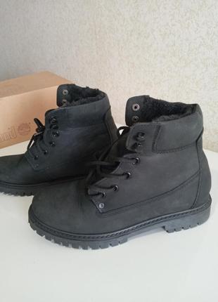 Кожанi ботинки