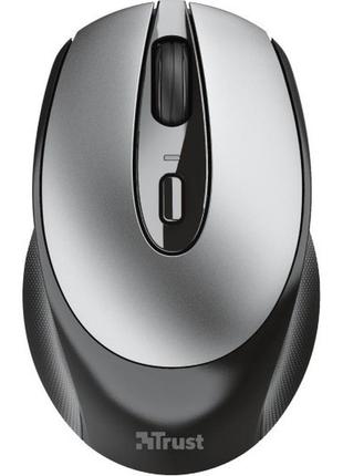 Миша комп'ютерна trust zaya wrl rchrgable mouse blk 23809 1600dpi бездротова