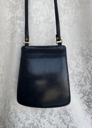 Вітажна шкіряна сумка через плече bally, оригінал, вінтаж, ексклюзив!!! в стилі celine3 фото