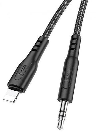 Кабель hoco digital audio conversion cable for lightning upa18 100 см black