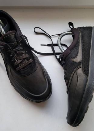 Осенние кожаные кроссовки 
 teal and orange meme nike dunks shoes blue black
